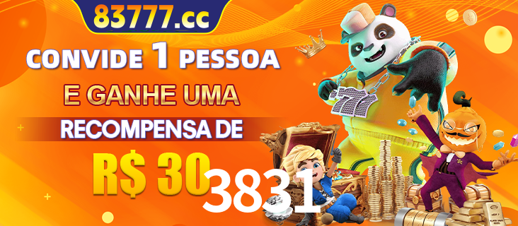 Banner institucional da 3831 sobre parceria de marcas e criação de uma marca de excelência, apresentando os mascotes de jogos populares como o Fortune Tiger.